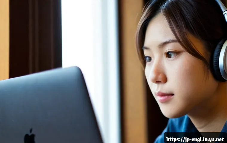 TOEFL Speaking 발음 교정 팁 - Photorealistic close-up of a Japanese university student practicing English pronunciation for a spea...
